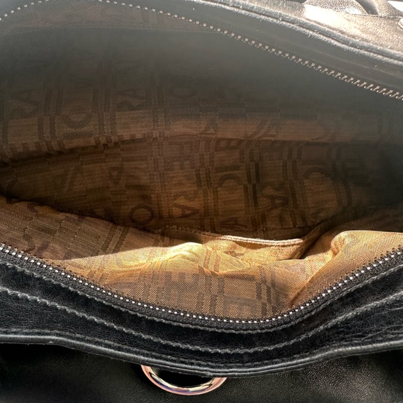 Black Leather Ferragamo Handbag - Picture 9 of 15